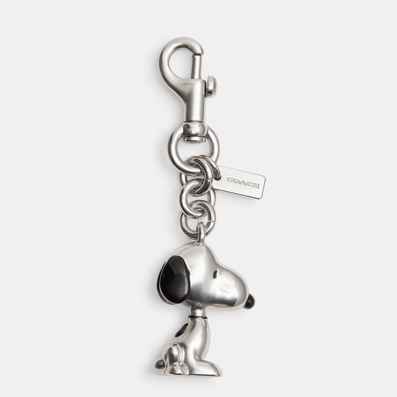 COACH X Peanuts Limited Edition Snoopy Keychain Bag Charm NWT! - Picture 1 of 7